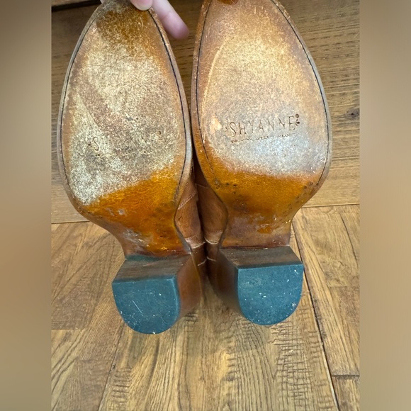 Shyanne Millie Floral Boots Leather Bootie Western Cowgirl Size 10 - Picture 7 of 7